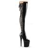 Pleaser - FLAMINGO3050 Cuissardes à plateforme - Chaussures de pole dance - Noir Product image